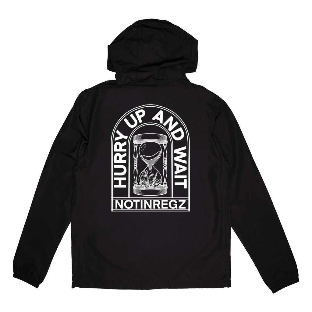 Hurry Up And Wait Windbreaker