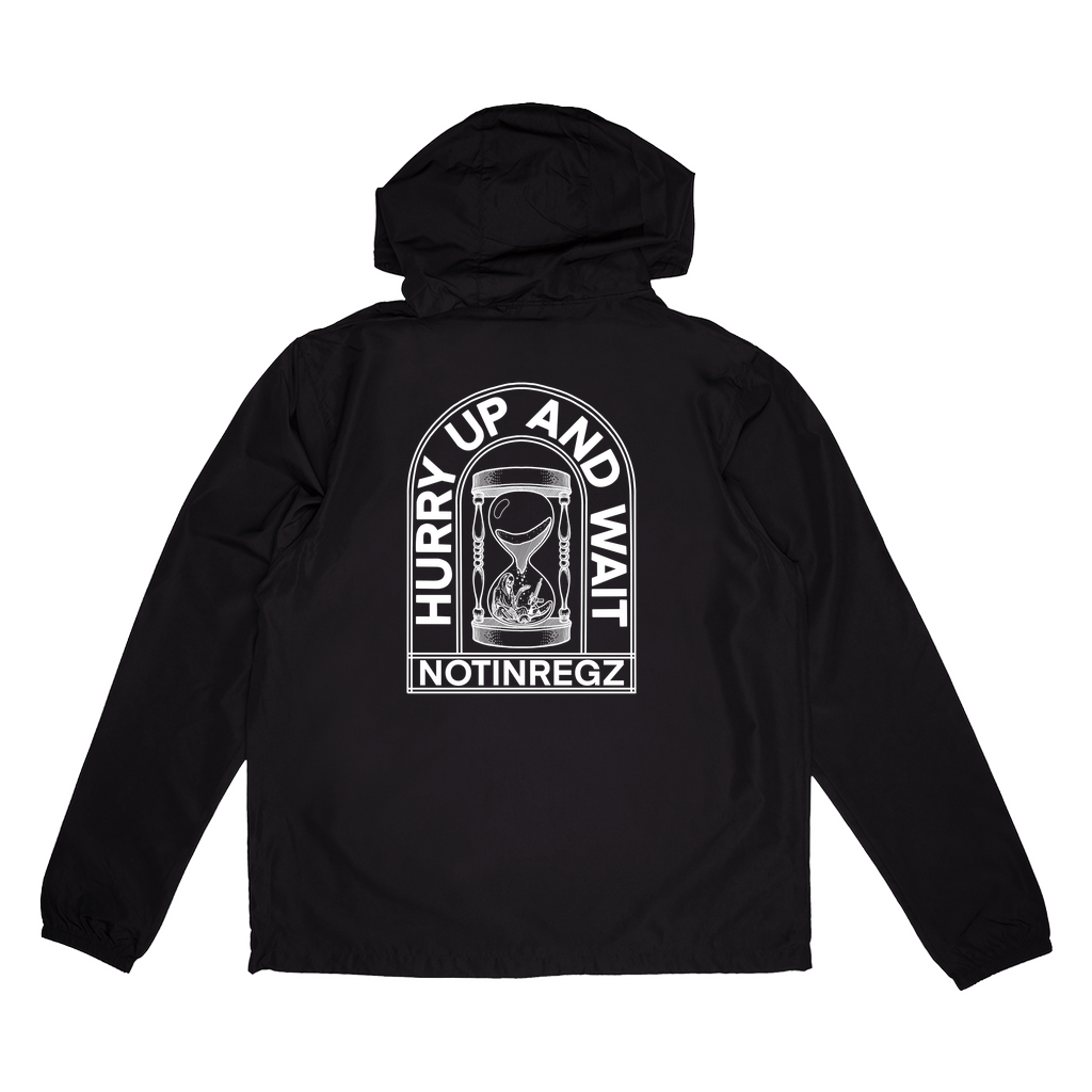 Hurry Up And Wait Windbreaker