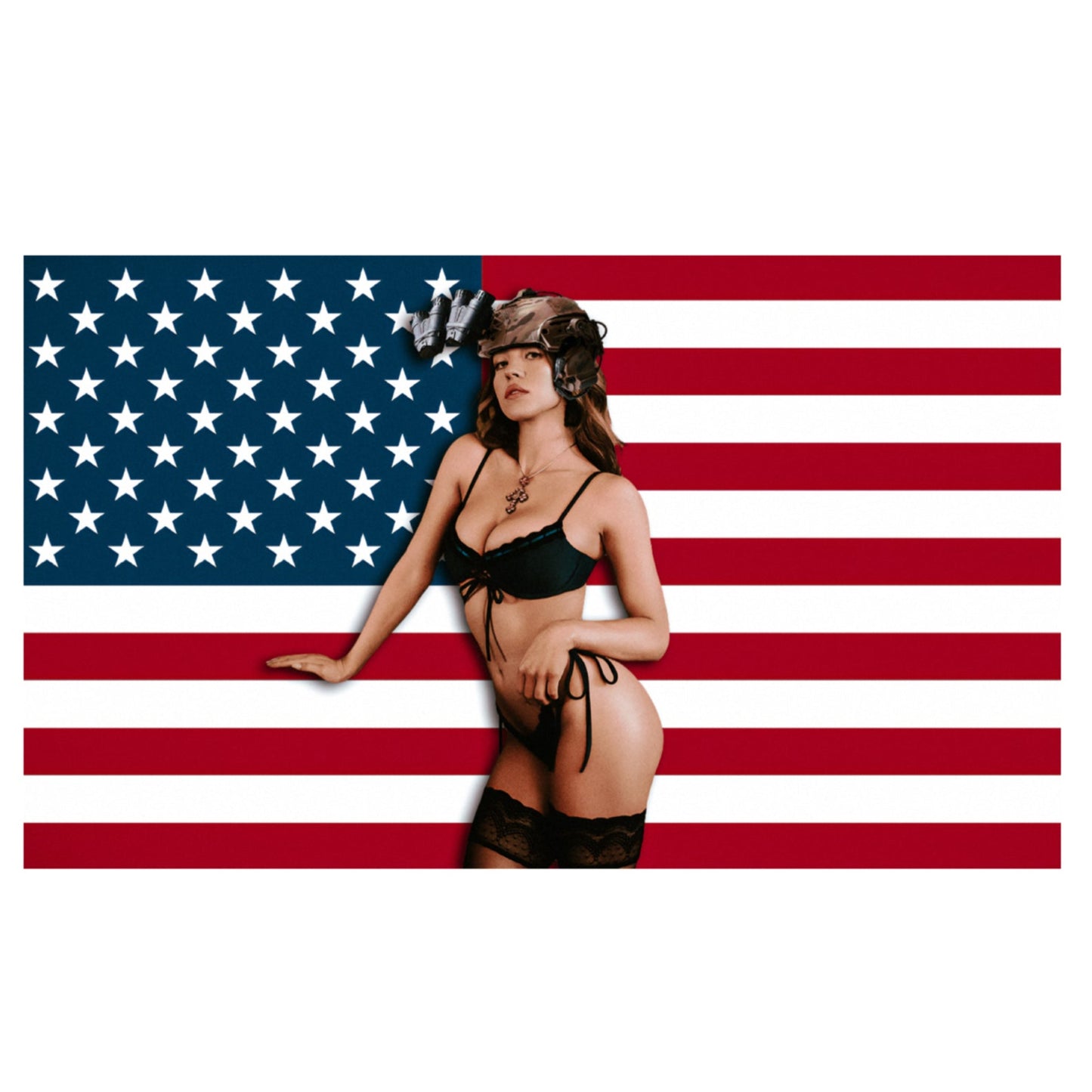 SYDNEY SWEENEY AMERICAN STICKER