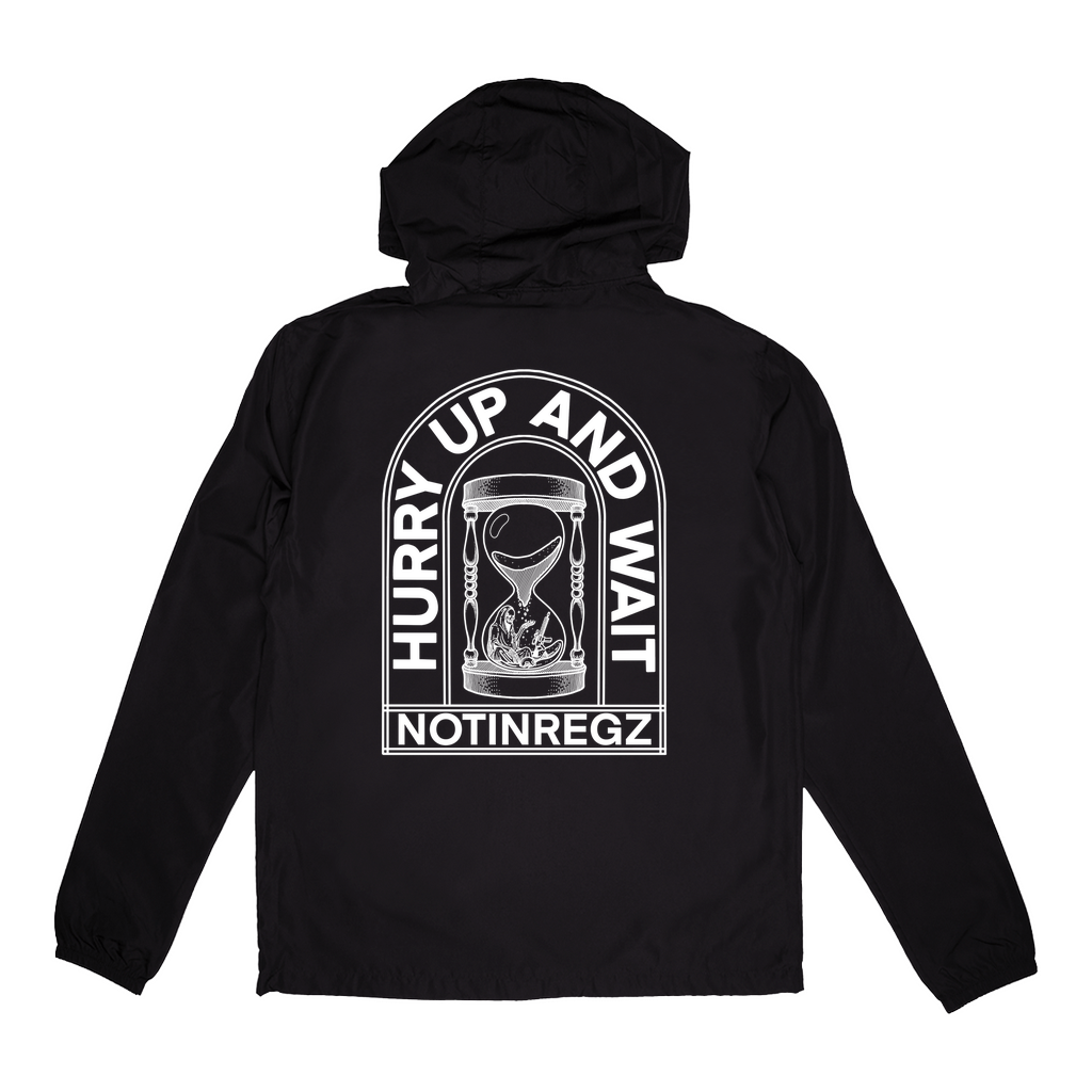 Hurry Up And Wait Windbreaker