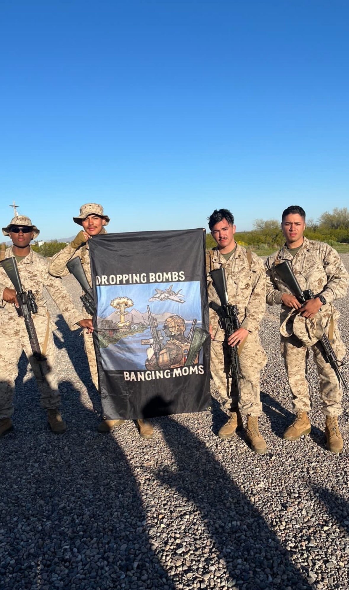 Dropping Bombs Flag