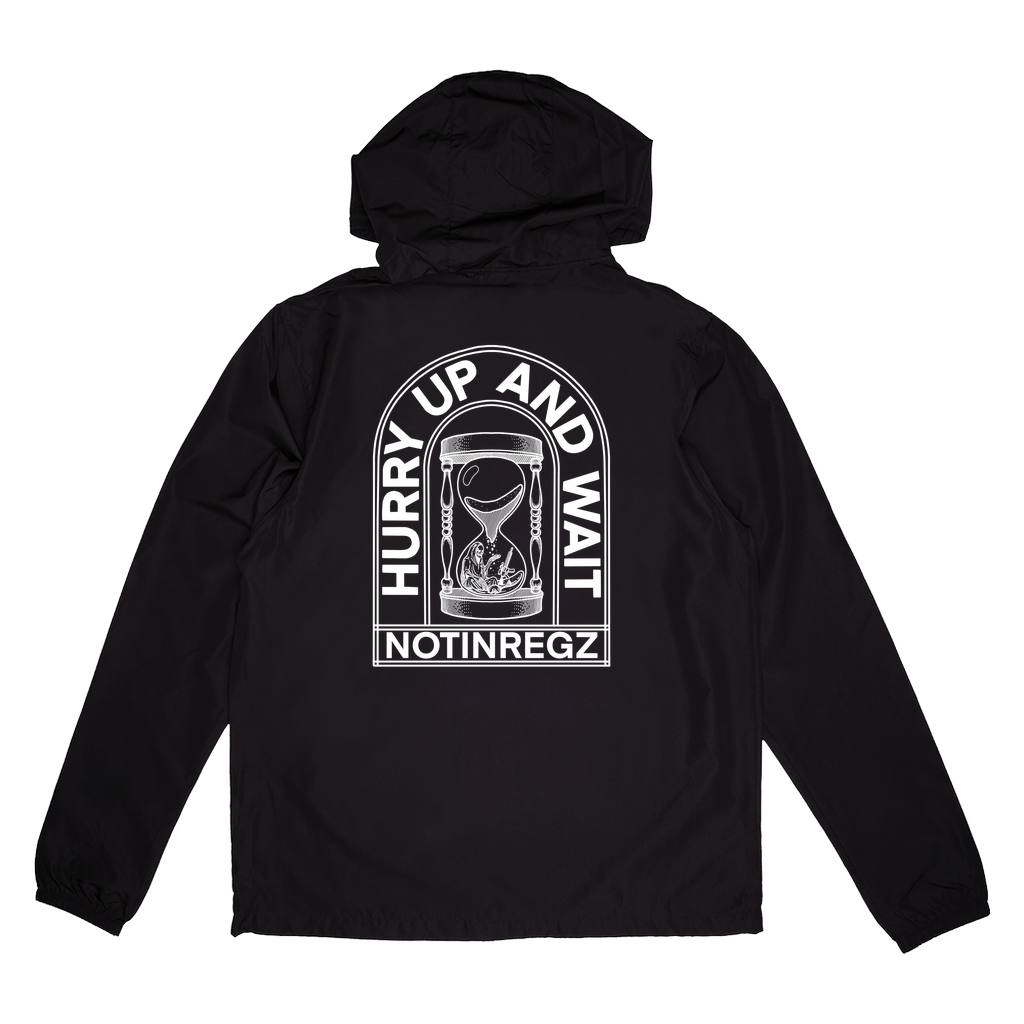 Hurry Up And Wait Windbreaker