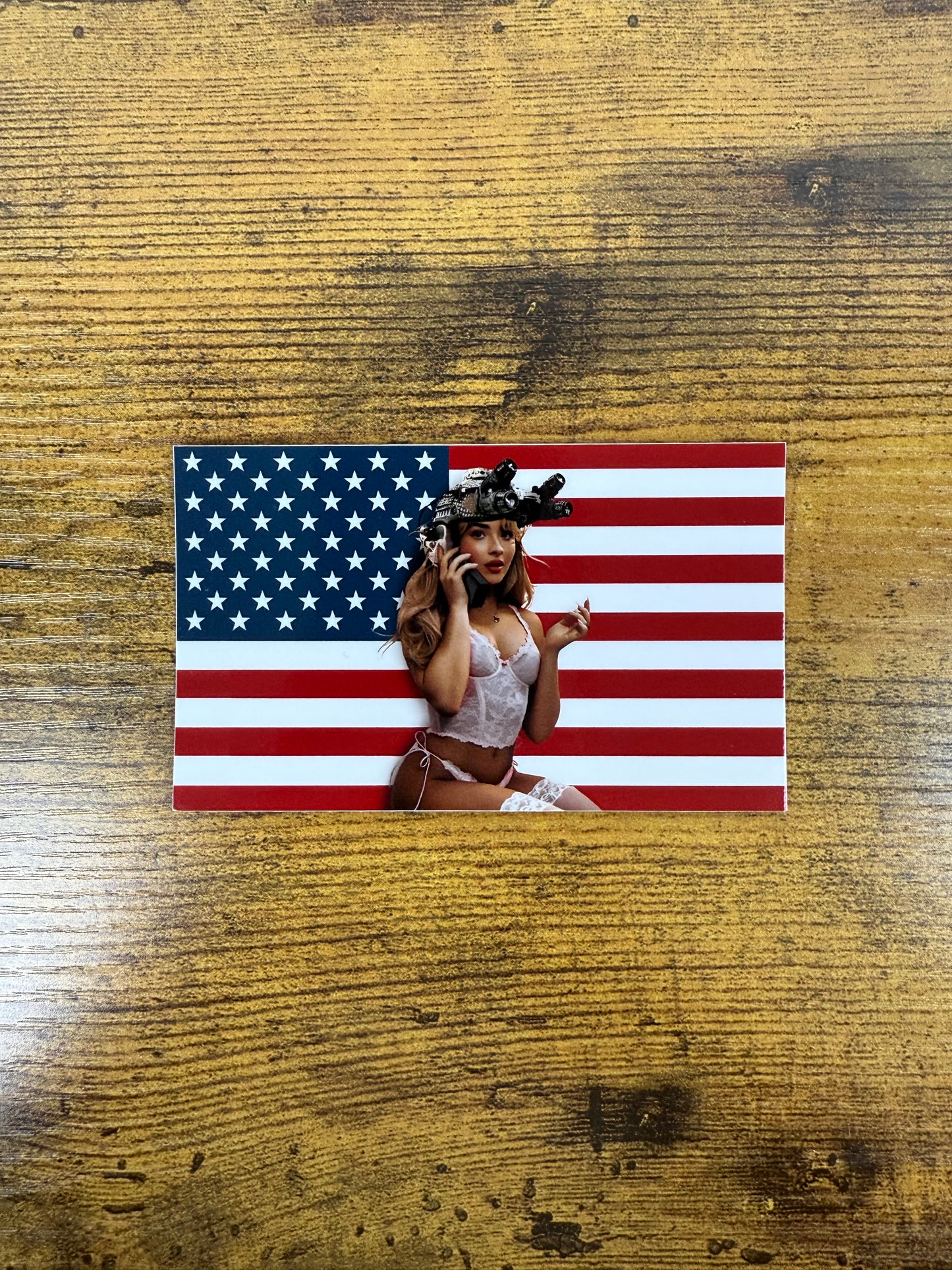 SABRINA CARPENTER AMERICAN STICKER