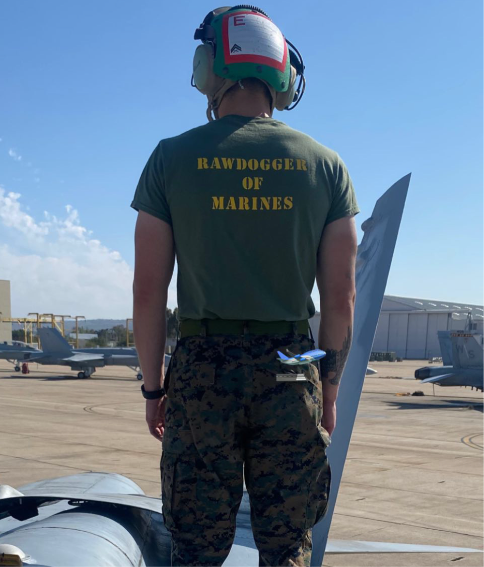 RAWDOGGER OF MARINES SHIRT