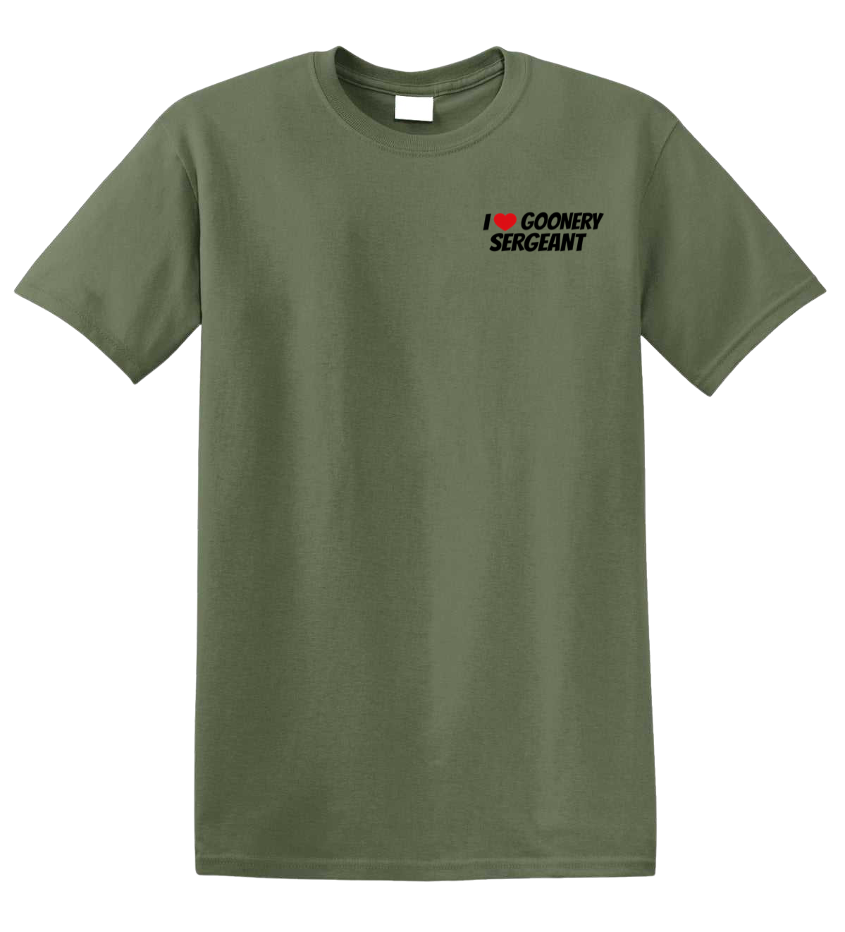 I Heart Goonery Sgt Shirt