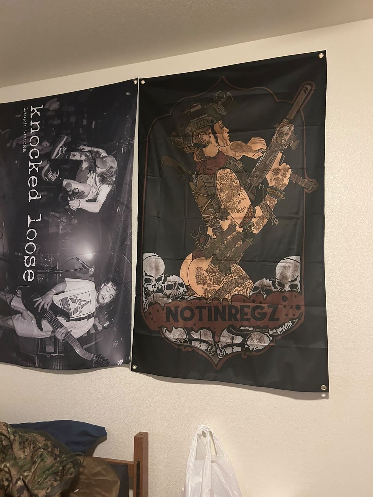 Uzi Girl Flag