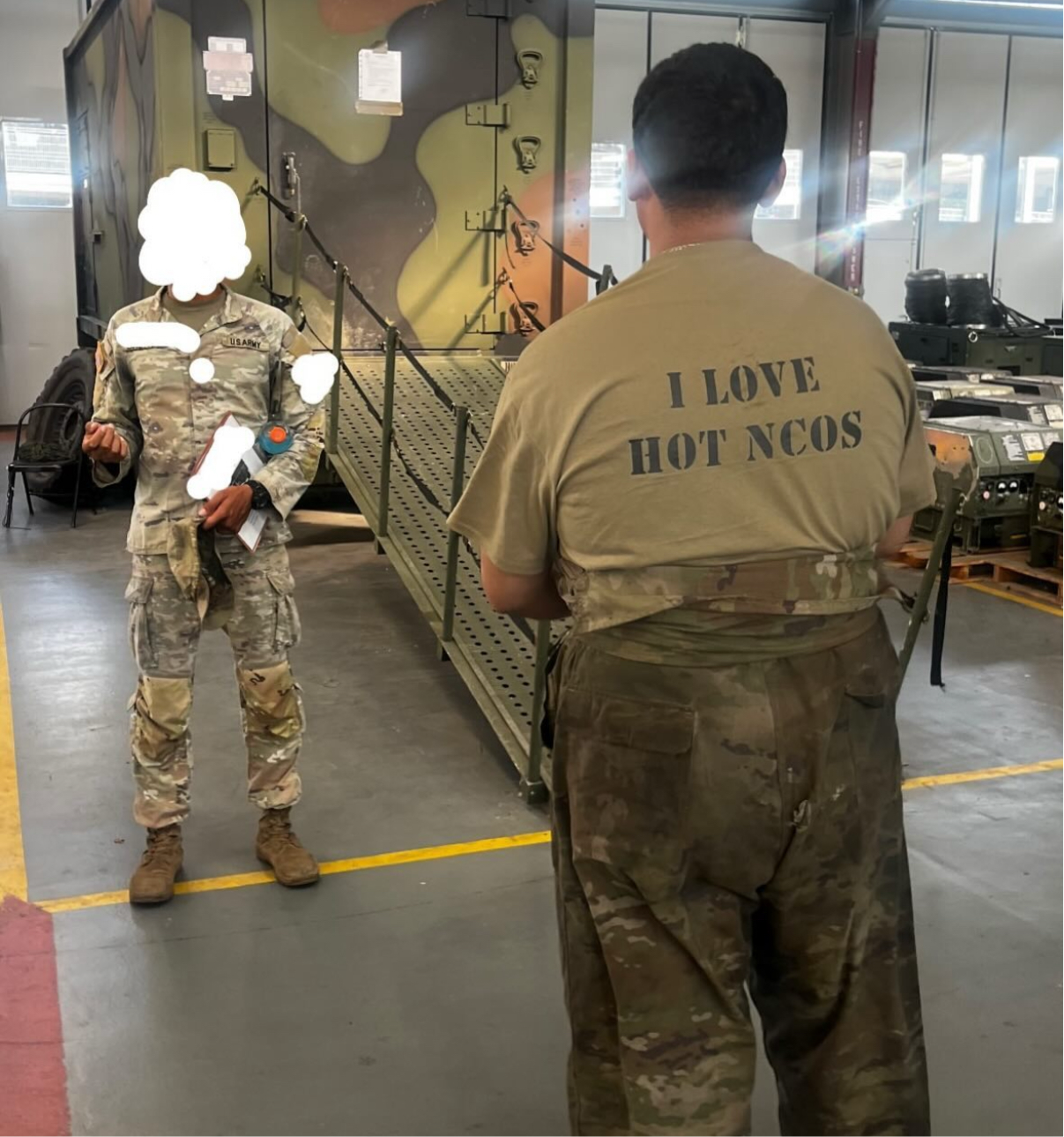 ARMY I LOVE HOT NCOS