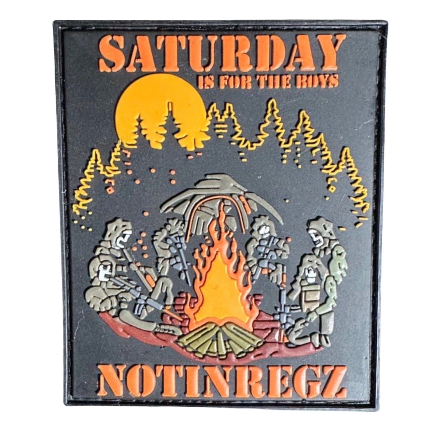 Saturday Is For The Boys Patch