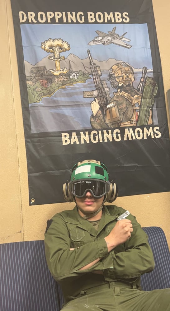 Dropping Bombs Flag