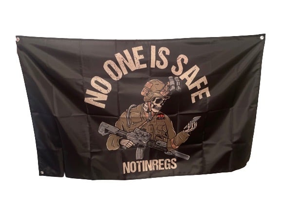 No One Is Safe Flag
