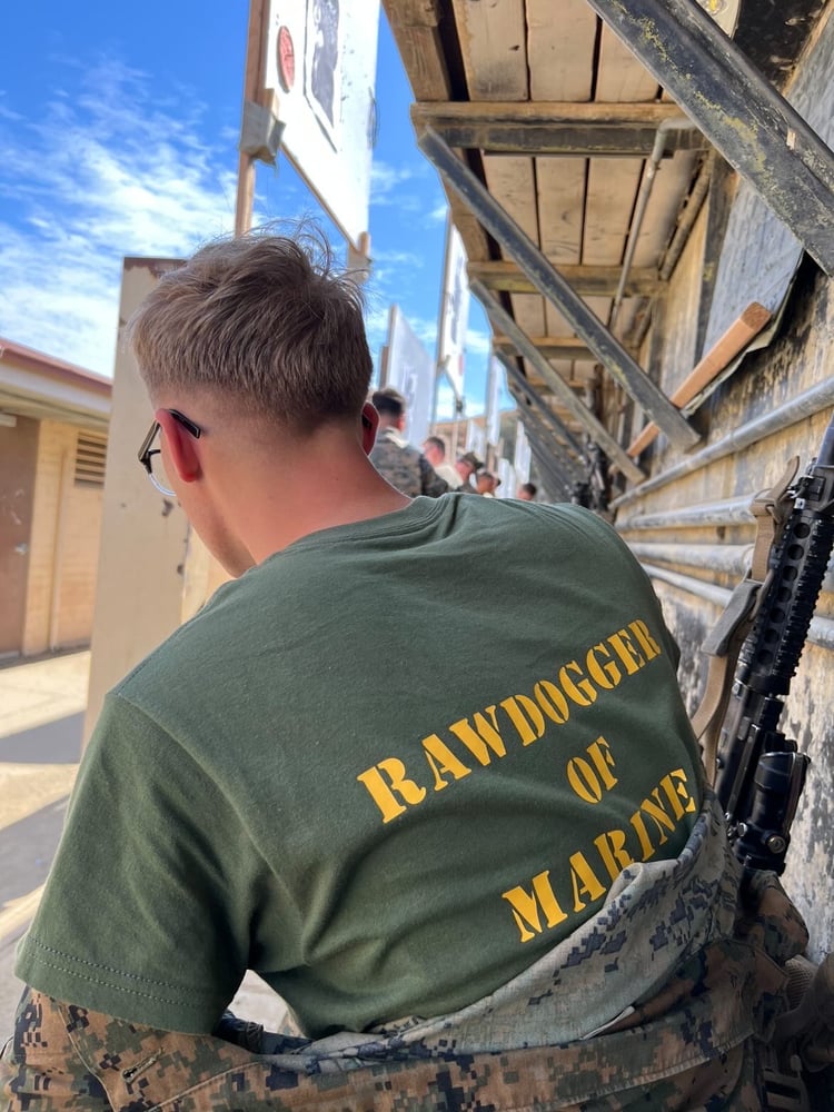 RAWDOGGER OF MARINES SHIRT