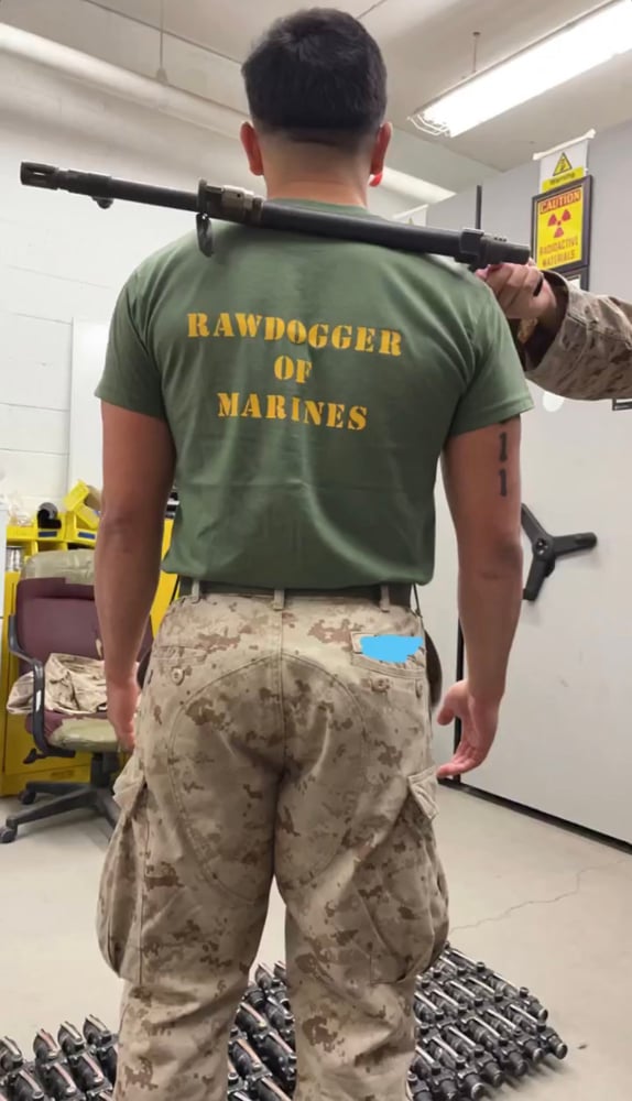 RAWDOGGER OF MARINES SHIRT