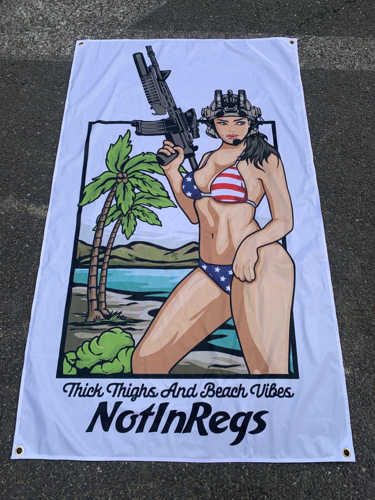 Thick Thighs Flag