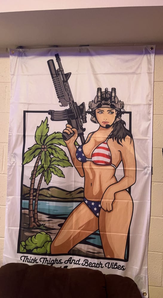 Thick Thighs Flag