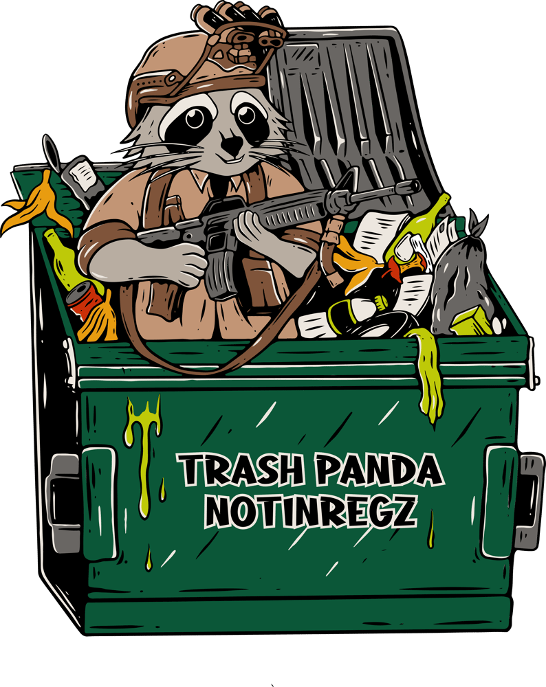 Trash Panda Sticker