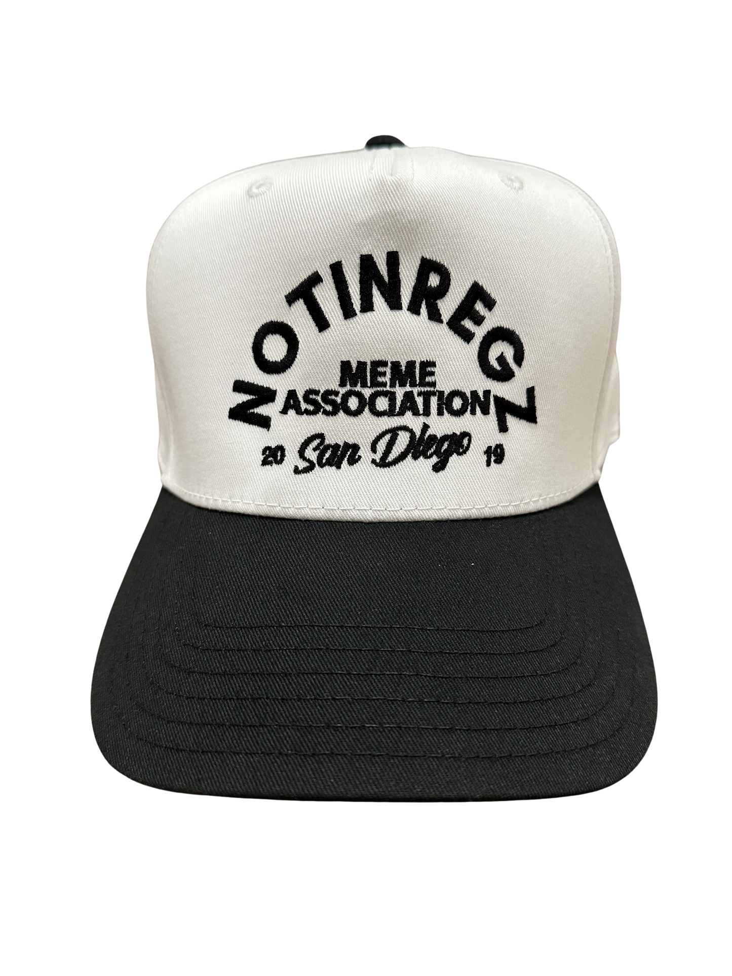 Notinregz Association Hat Black/White