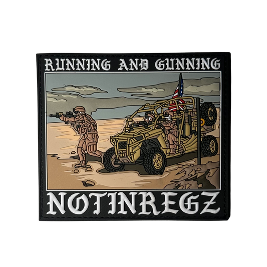 Running And Gunning Patch