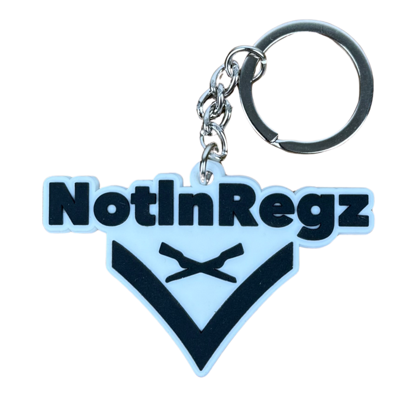 Notinregz Logo Keychain