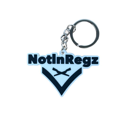 Notinregz Logo Keychain