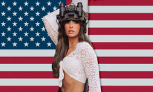 ELLA LANGLEY AMERICAN FLAG