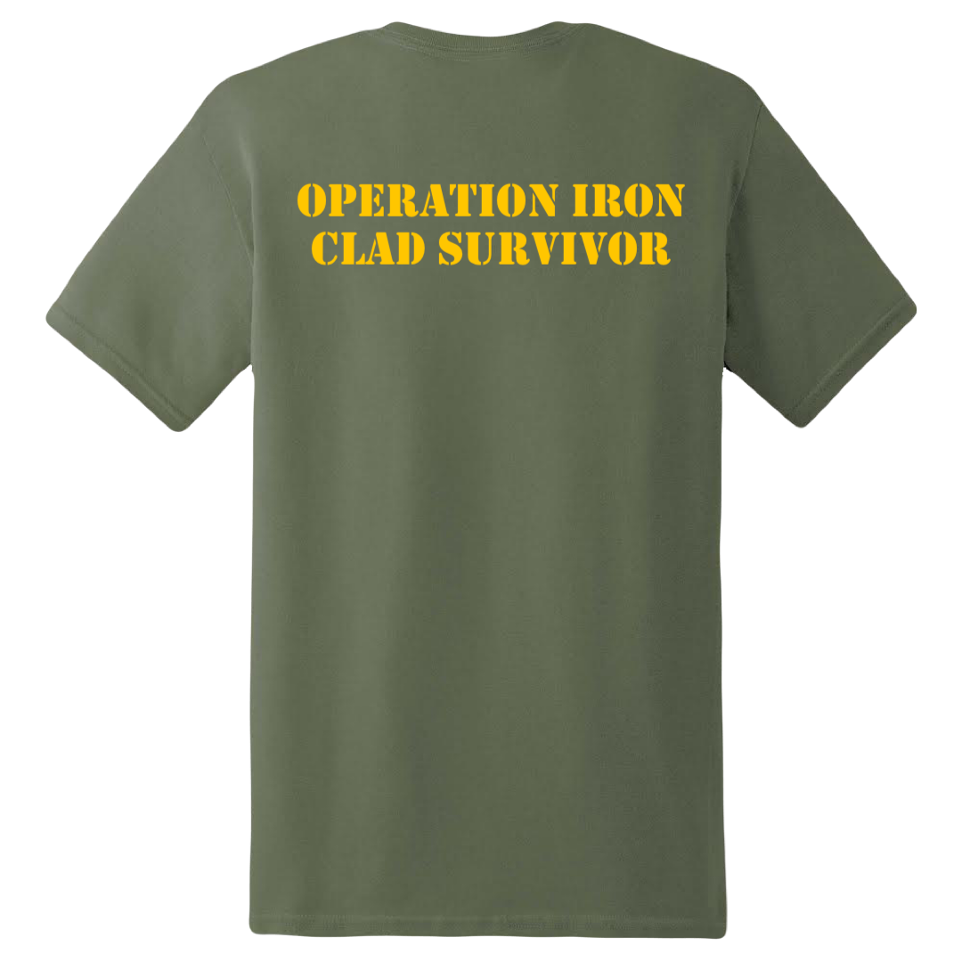 OPERATION IRON CLAD SURVIVOR SKIVVY SHIRT