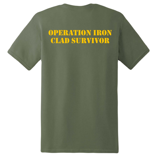 OPERATION IRON CLAD SURVIVOR SKIVVY SHIRT