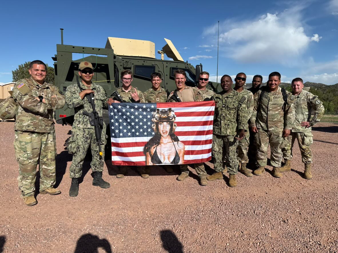 MEGAN FOX AMERICAN FLAG