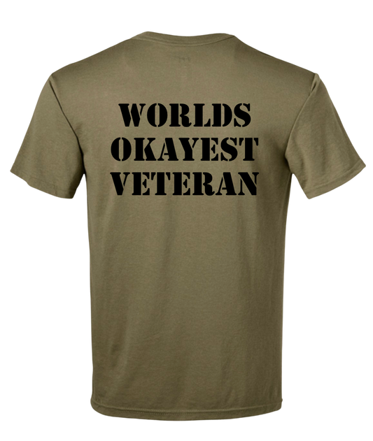 ARMY WORLDS OKAYEST VETERAN