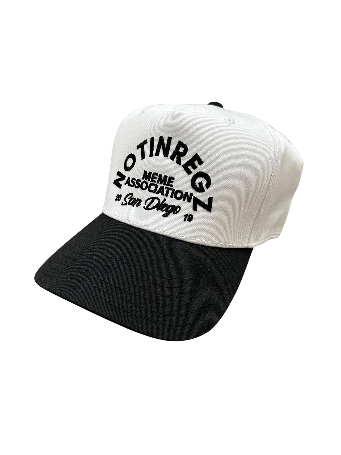 Notinregz Association Hat Black/White