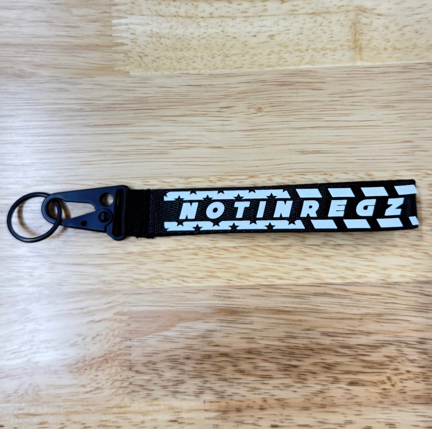 American Flag Keychain Wristlet