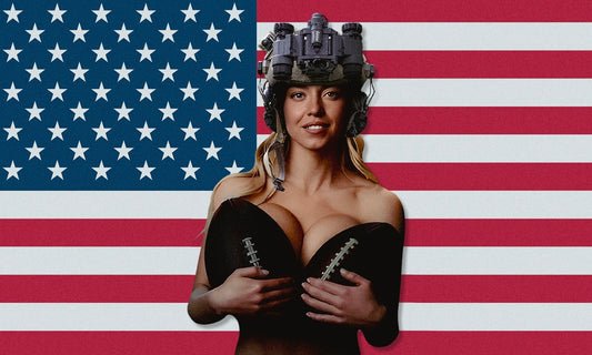 Sydney Sweeney Sports Flag