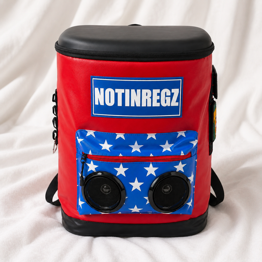 Backpack Cooler With Bluetooth Speakers