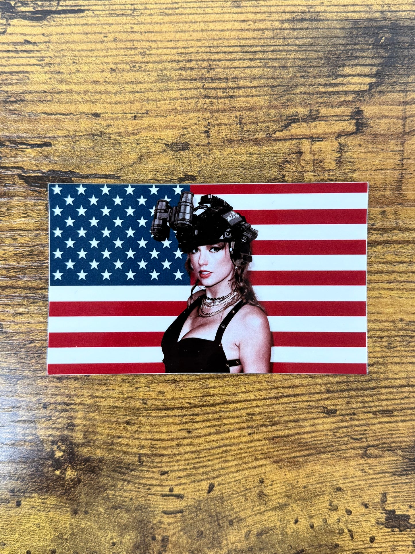 TAYLOR SWIFT AMERICAN STICKER