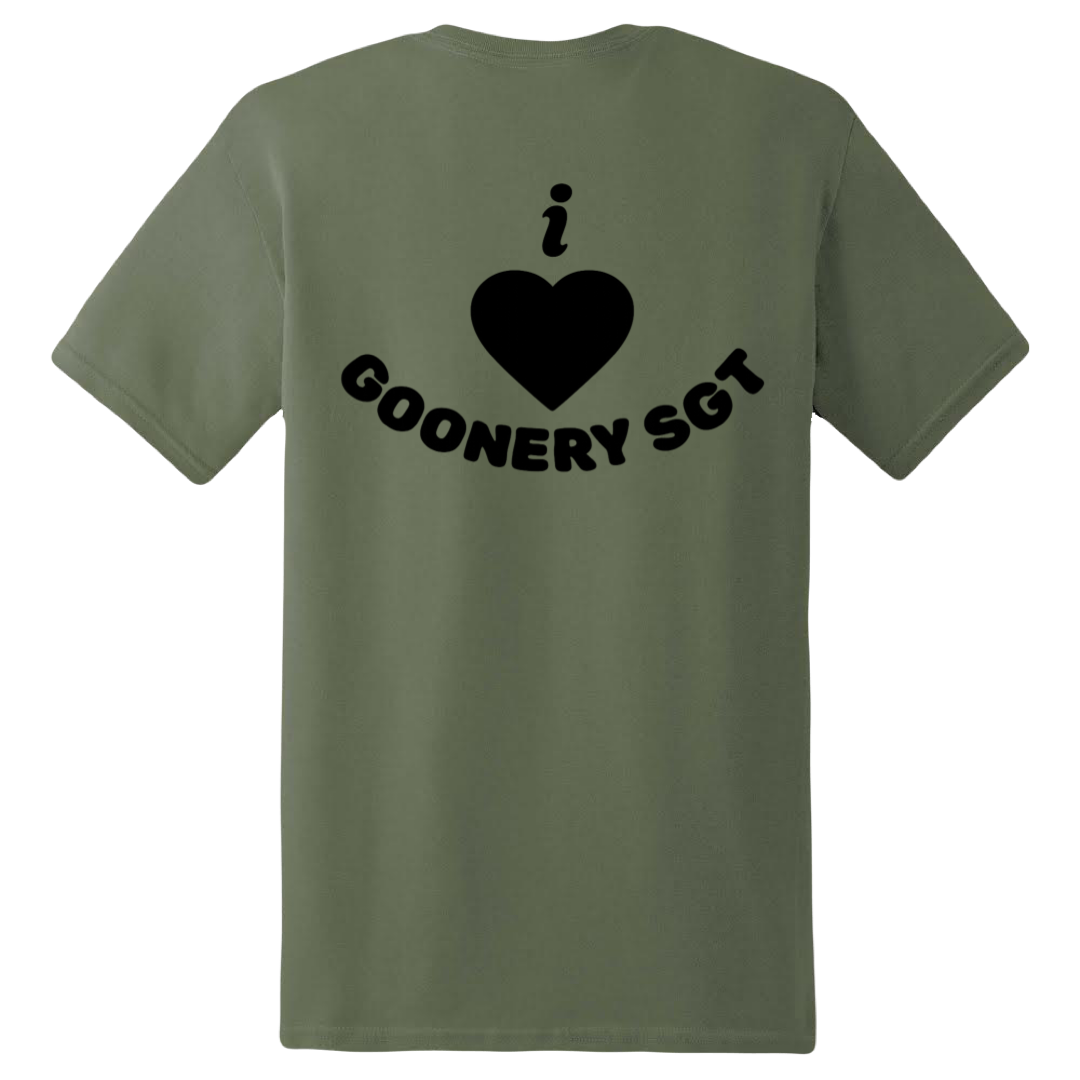 I Heart Goonery Sgt Shirt