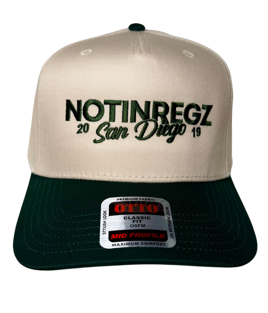 Notinregz Hats green/tan