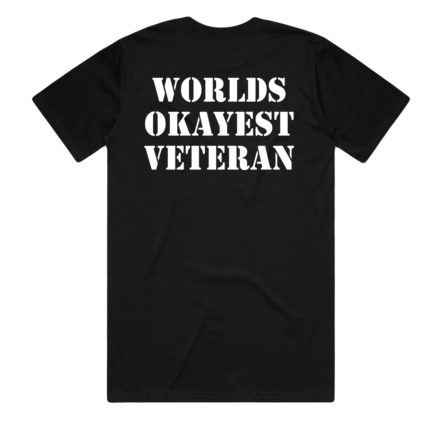 Worlds Okayest Veteran T-shirt