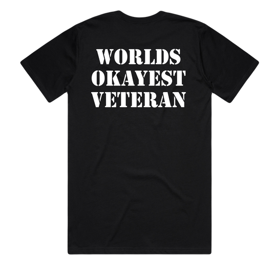 Worlds Okayest Veteran T-shirt