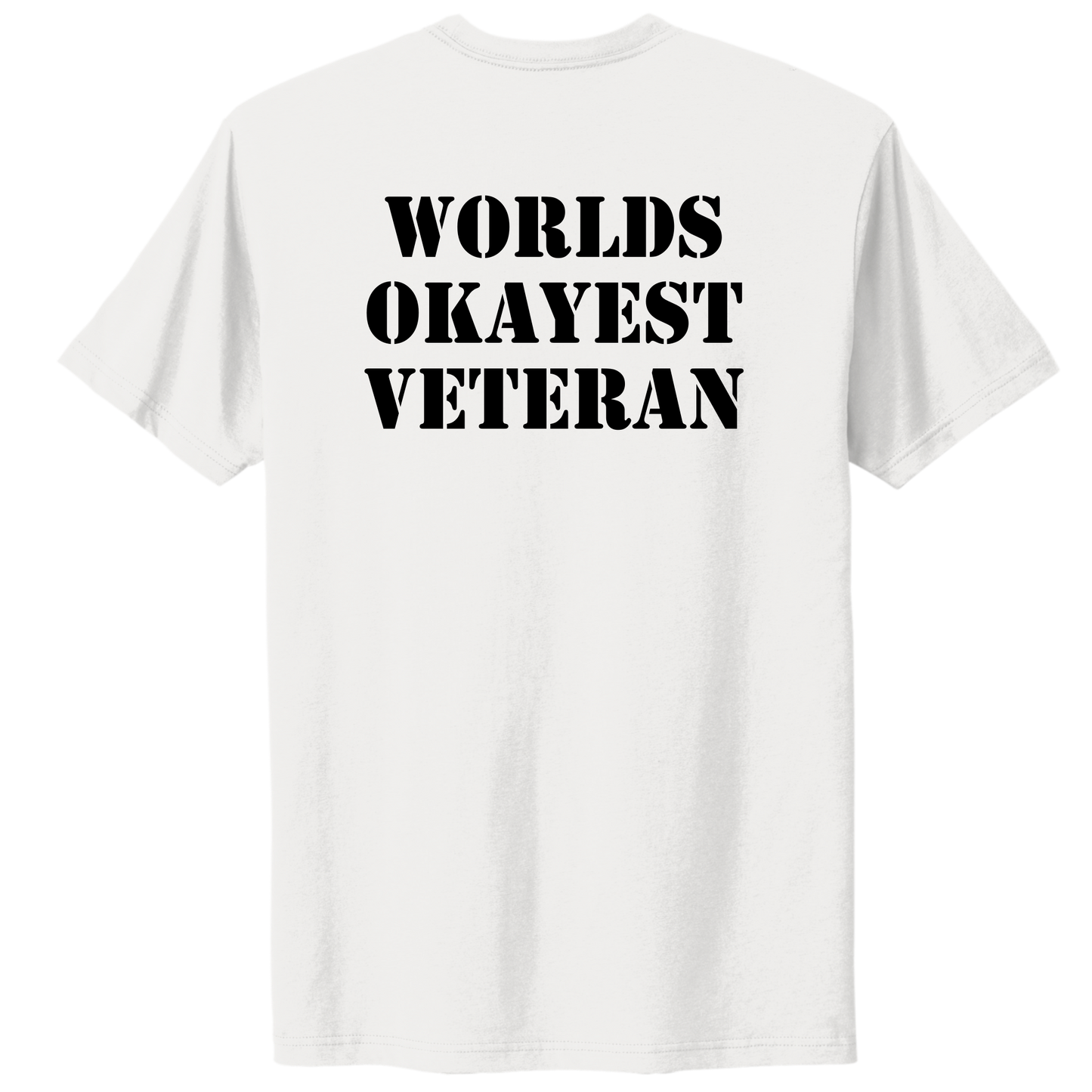 Worlds Okayest Veteran T-shirt