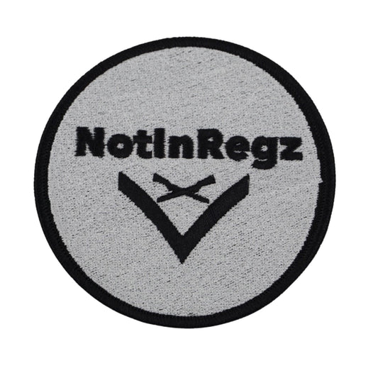 NotInRegz Embroidery Patch