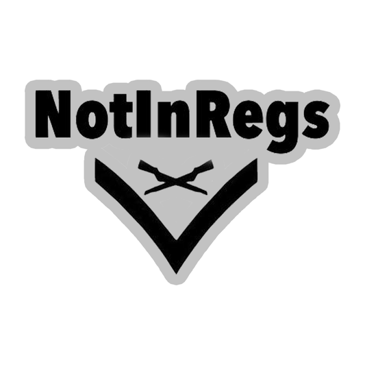 NotInRegs Sticker