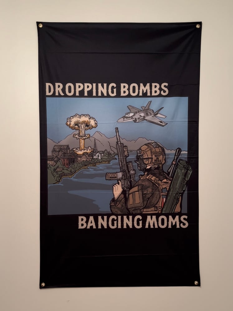 Bomb Droppind Decal Dropping Bombs Flag – Notinregs